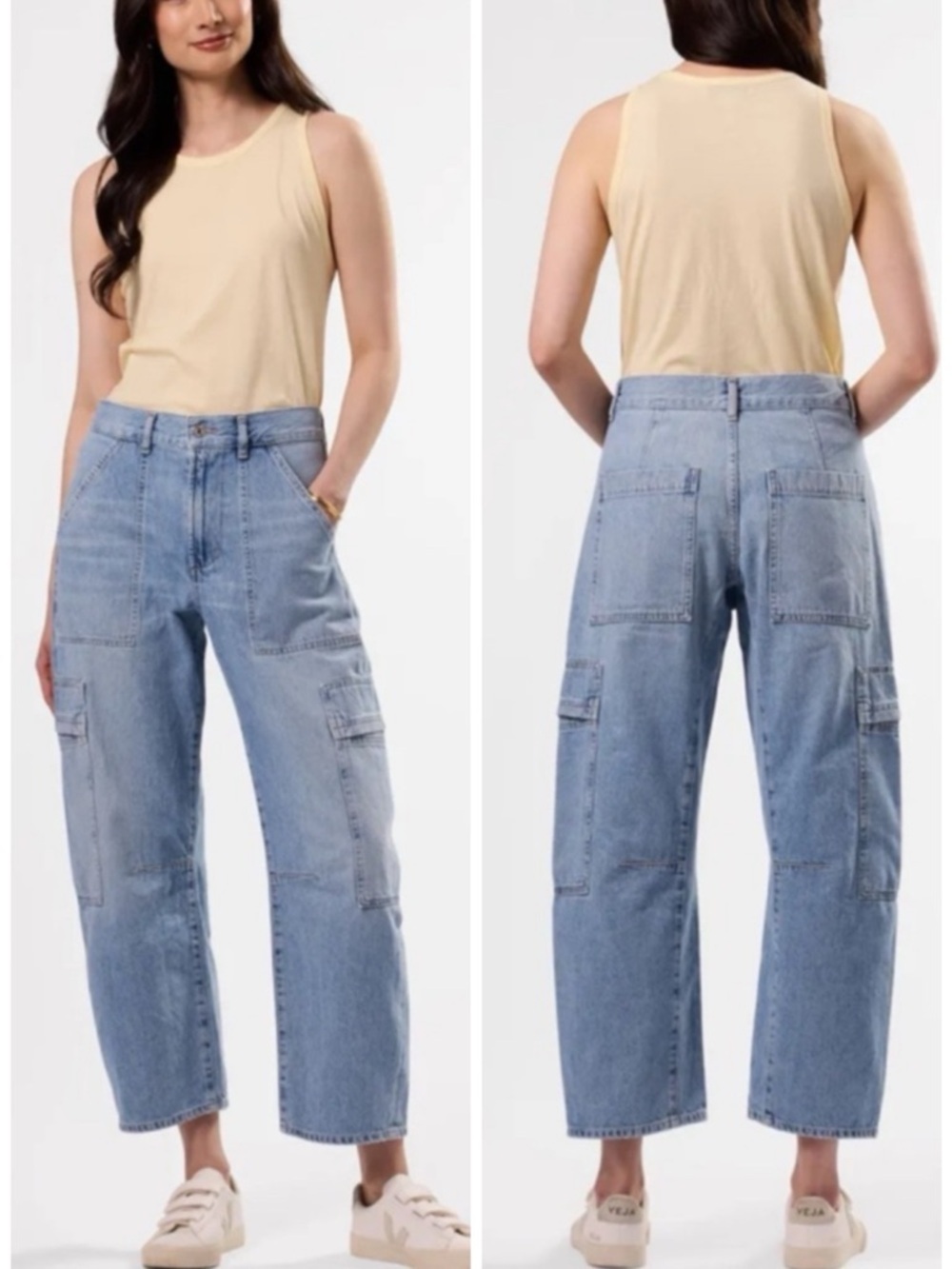 Citizens of Humanity Marcelle Low Slung Cargo Jeans SZ 28